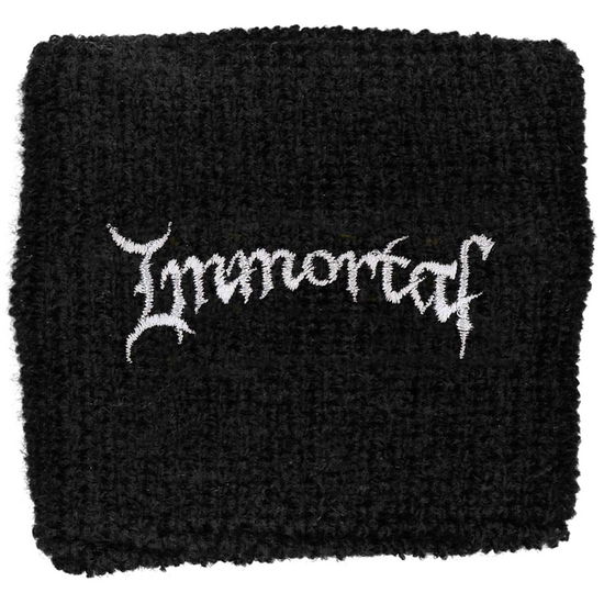 Immortal Embroidered Wristband: Logo (Loose) - Immortal - Merchandise -  - 5055339708047 - 