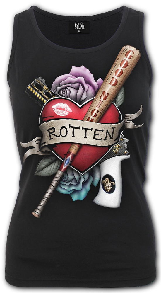 Cover for Dc Comics · Spiral: Harley Quinn - Rotten - Razor Back Black (Top Donna Tg L) (N/A)