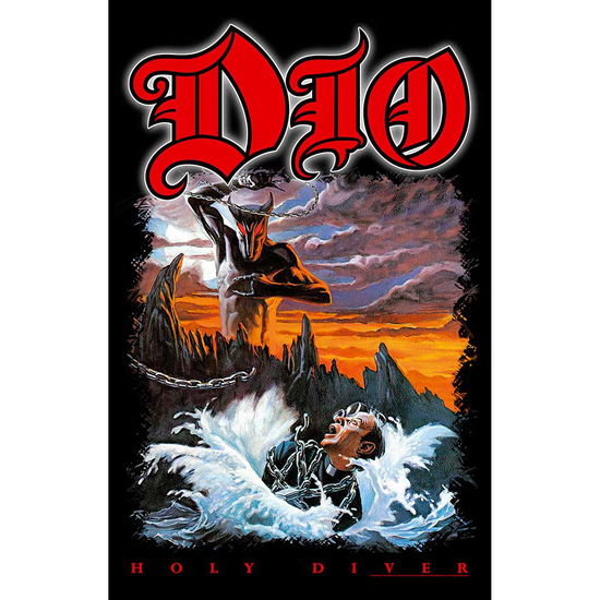 Dio Textile Poster: Holy Diver - Dio - Produtos -  - 5056365728047 - 