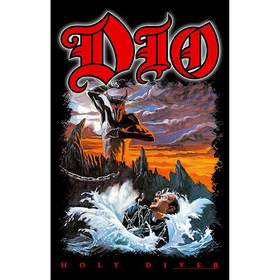Cover for Dio · Dio Textile Poster: Holy Diver (Poster)