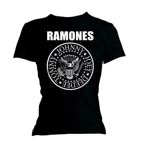 Ramones Ladies T-Shirt: Seal (Skinny Fit) - Ramones - Fanituote -  - 5056561032047 - 