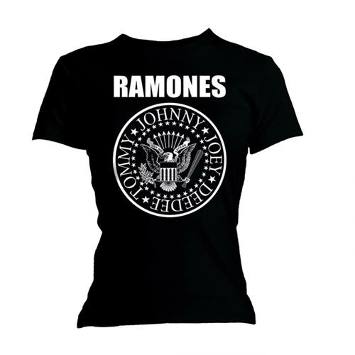 Ramones Ladies T-Shirt: Seal (Skinny Fit) - Ramones - Merchandise -  - 5056561032047 - 