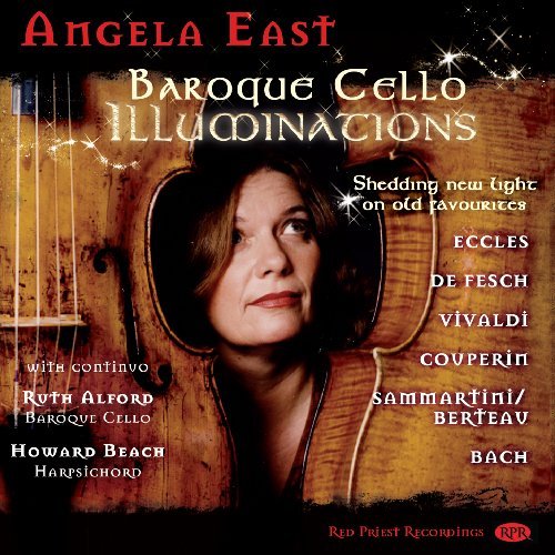 Cover for Angela East · Baroque Cello Illuminations (CD) (2009)