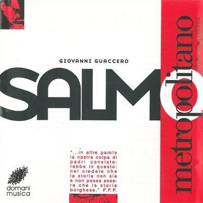 Cover for Giovanni Guaccero  · Salmo Metropolitano (CD)