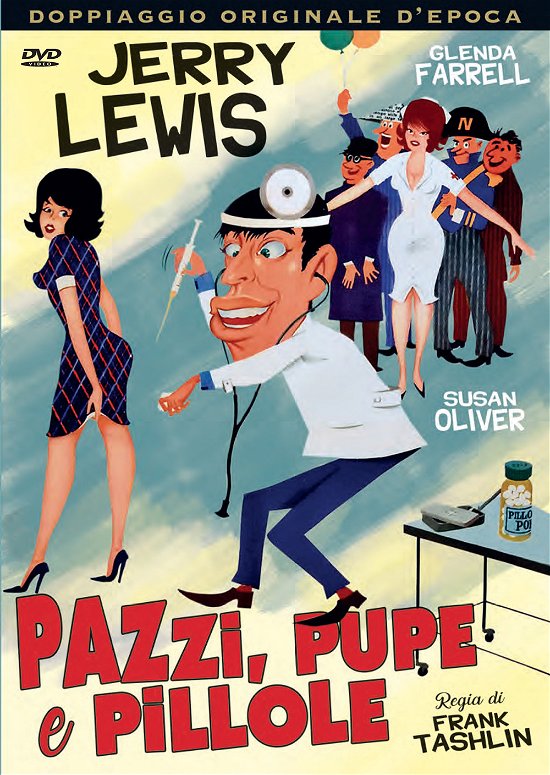 Cover for Cast · Pazzi,pupe E Pillole (1964) (DVD) (2017)