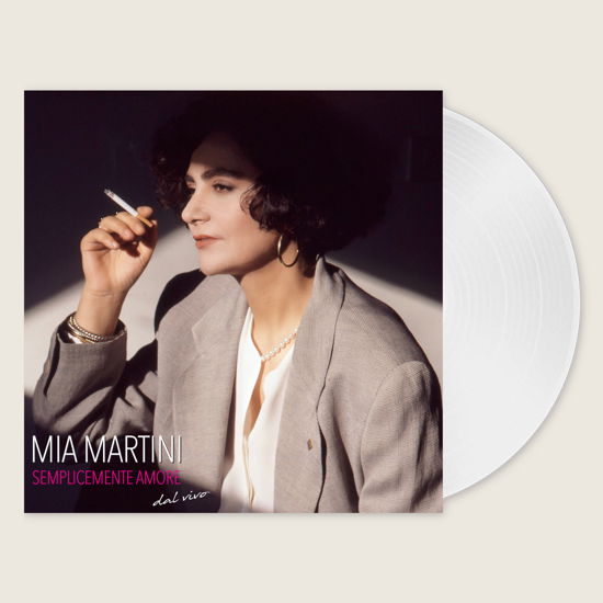 Cover for Mia Martini · Semplicemente Amore - Dal Vivo [ltd.ed.num. Vinile Bianco] (LP)