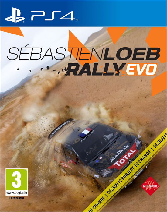 Cover for Ps4 Deep Silver Sebastien Loeb Rally Evo · Video Games (GAME)