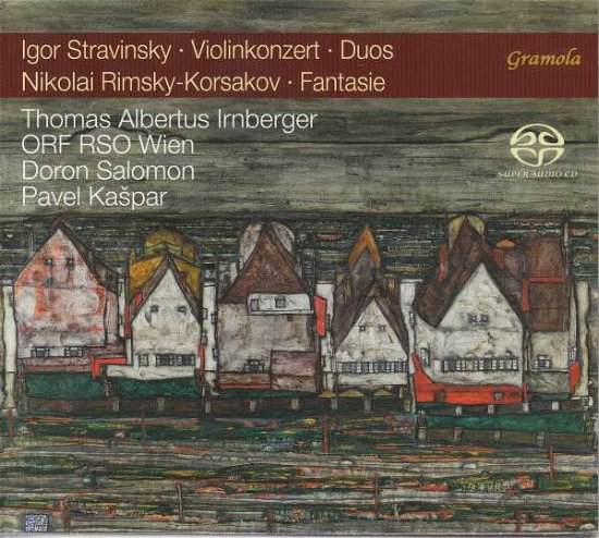 Cover for Irnberger / Salomon / Kaspar / RSO Wien · Violinkonzert / Violinwerke (SACD) (2021)
