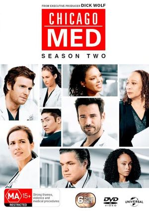 Cover for Chicago Med: Season 2 (DVD) (2017)