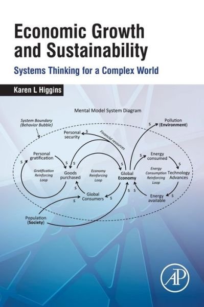 Cover for Higgins, Karen L. (Claremont Graduate University, Claremont, CA, USA) · Economic Growth and Sustainability: Systems Thinking for a Complex World (Pocketbok) (2014)
