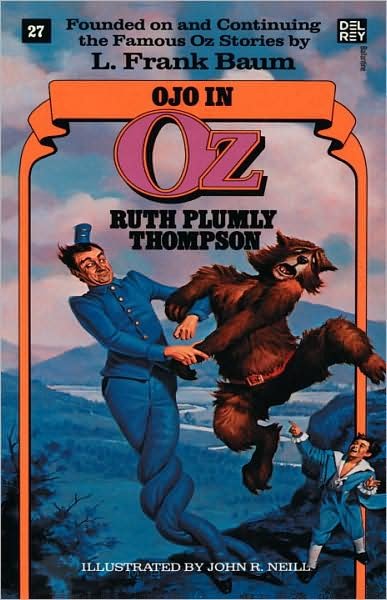 Cover for Ruth Plumly Thompson · Ojo in Oz (Wonderful Oz Books, No 27) (Taschenbuch) (1986)