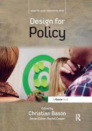 Cover for Christian Bason · Design for Policy - Design for Social Responsibility (Paperback Book) (2020)