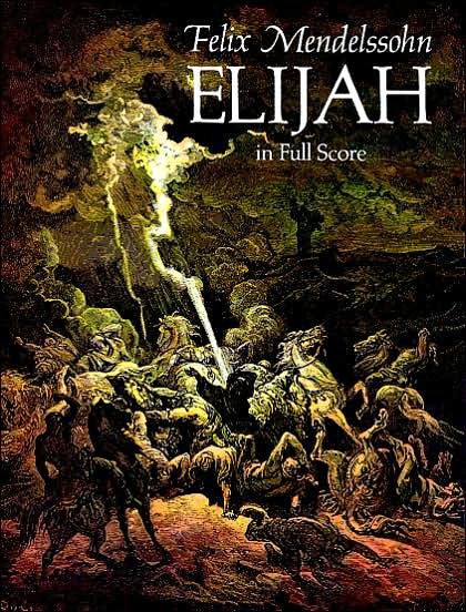 Cover for Opera and Choral Scores · Elijah in Full Score (Dover Vocal Scores) (Paperback Book) [New edition] (1995)