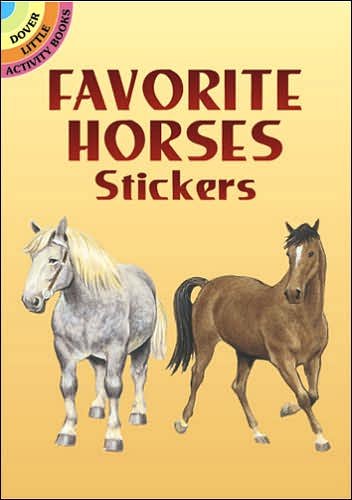 Cover for John Green · Favorite Horse Stickers - Little Activity Books (MERCH) (2005)