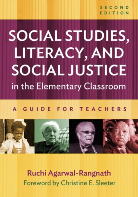 Cover for Ruchi Agarwal-Rangnath · Social Studies, Literacy, and Social Justice in the Elementary Classroom: A Guide for Teachers (Paperback Book) (2022)