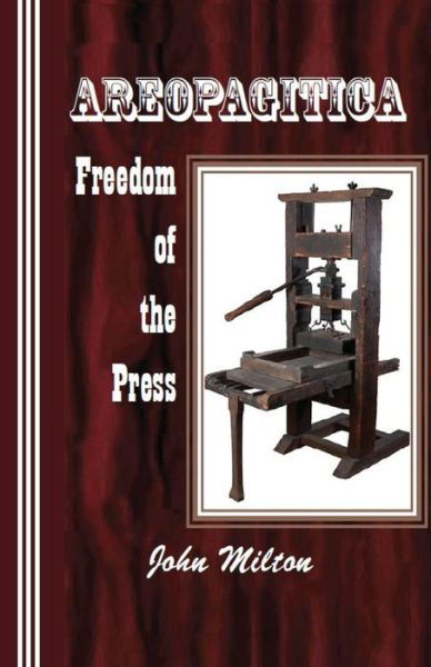 Cover for John Milton · Areopagitica: Freedom of the Press (Little Humanist Classics) (Taschenbuch) (2011)