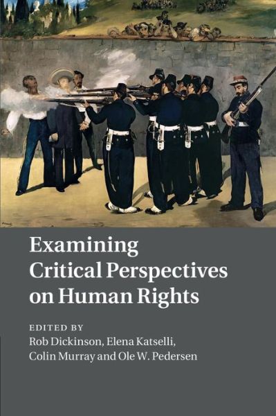 Cover for Rob Dickinson · Examining Critical Perspectives on Human Rights (Paperback Bog) (2014)