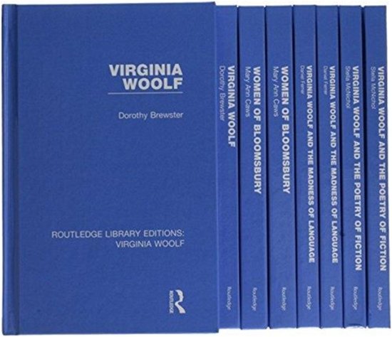Cover for Various Authors · Routledge Library Editions: Virginia Woolf - Routledge Library Editions: Virginia Woolf (Buch) (2018)