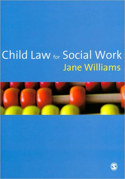 Cover for Jane Williams · Child Law for Social Work (Paperback Book) (2008)