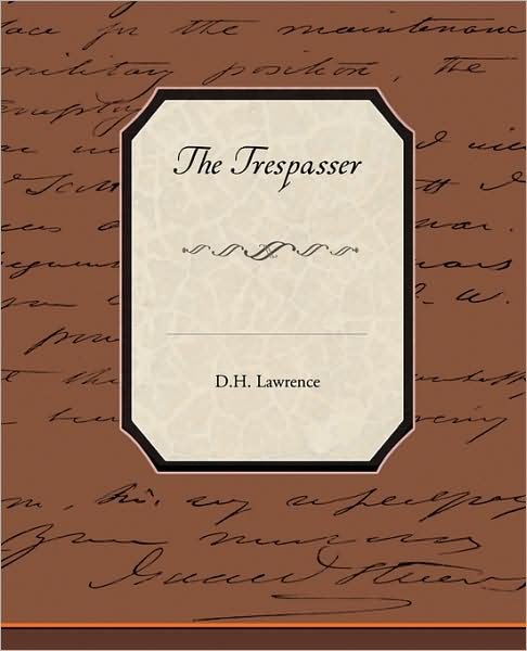 Cover for D. H. Lawrence · The Trespasser (Paperback Book) (2009)