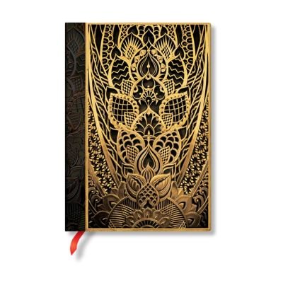 Cover for Paperblanks · The Chanin Rise (New York Deco) Midi Lined Hardback Journal (Elastic Band Closure) - New York Deco (Hardcover bog) (2023)