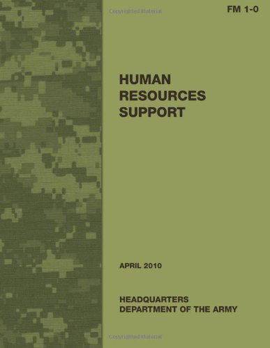 Cover for Department of the Army · Human Resources Support (Fm 1-0) (Paperback Book) (2012)