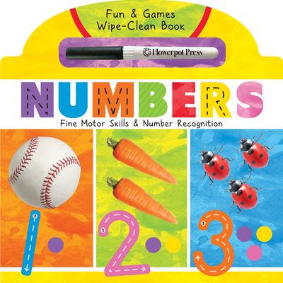 Cover for Flowerpot Press · Numbers Fine Motor Skills and Number Recognition (Book) (2020)