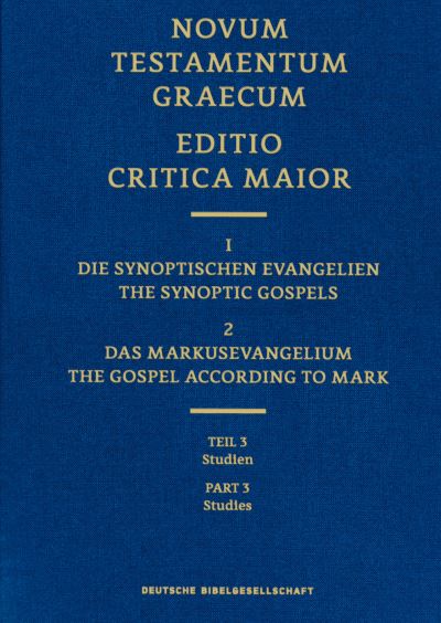 Cover for Hendrickson Publishers · Gospel of Mark, Editio Critica Maior 2.3, The (Hardcover Book) (2022)