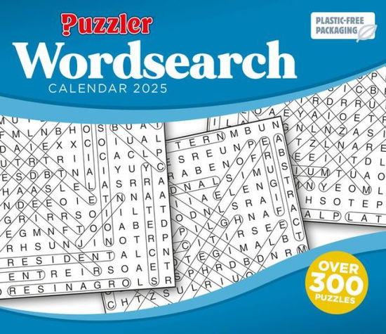 Cover for Carousel Calendars · Word Search, Puzzler Box Calendar 2025 (Paperback Book) (2024)