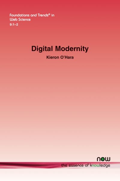 Cover for Kieron O'Hara · Digital Modernity (Buch) (2022)