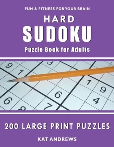 Cover for Puzzle Books Plus · Hard Sudoku Puzzle Book for Adults (Paperback Bog) (2019)