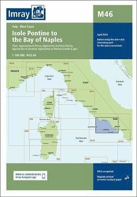 Cover for Imray · Imray Chart M46: Isole Pontine to the Bay of Naples - Imray M Charts (Map) [New edition] (2019)