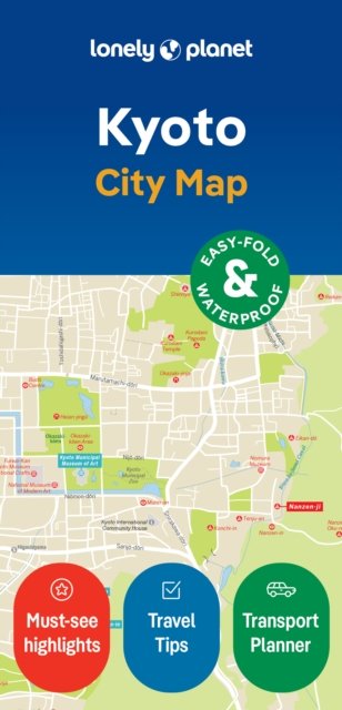 Cover for Lonely Planet · Lonely Planet Kyoto City Map - Map (Map) (2024)