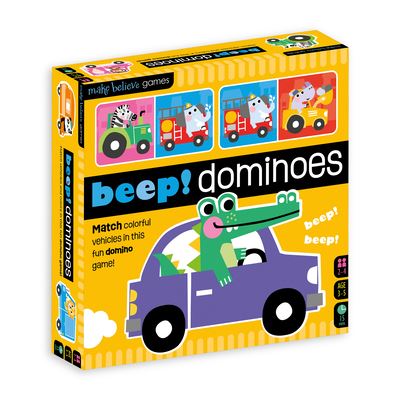 Beep! Dominoes - Make Believe Ideas - Gra planszowa - Make Believe Ideas - 9781803371047 - 1 lipca 2023