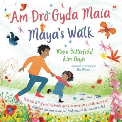 Cover for Moira Butterfield · Am Dro gyda Maia / Maya's Walk (Taschenbuch) [Bilingual edition] (2023)