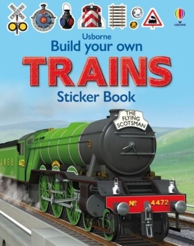 Cover for Simon Tudhope · Build Your Own Trains Sticker Book (Book) (2023)