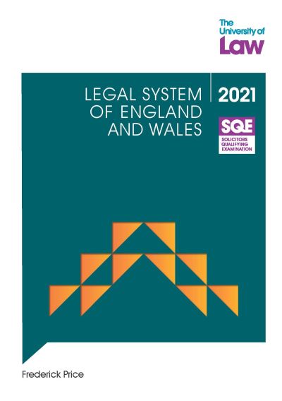 Cover for Frederick Price · SQE - Legal System of England and Wales - SQE1 (Paperback Book) (2021)