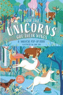 Cover for Hannah Porter · How The Unicorns Got Their Wings: A Magical Pop-Up Book - Magical Pop-Up Carousels (Board book) (2024)