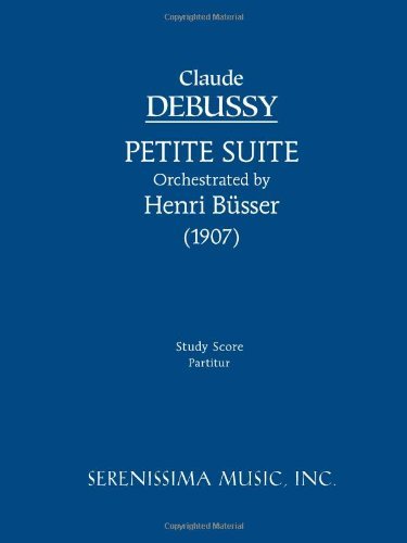 Cover for Claude Debussy · Petite Suite - Orchestra Version: Study Score (Paperback Book) (2003)