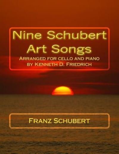 Cover for Franz Schubert · Nine Schubert Art Songs (Taschenbuch) (2013)