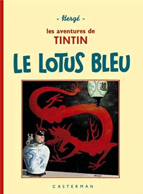 Cover for Herge · Le lotus Bleu / Mini / Fac Simile Black and White (Gebundenes Buch) (2010)