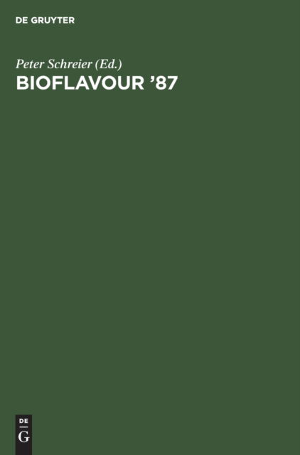 Cover for Bioflavour (Hardcover Book) (1988)