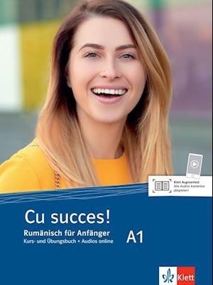 Cover for Klett Sprachen GmbH · Cu succes! A1 - Rumänisch für Anfänger. Kurs- und Übungsbuch + Audios (Paperback Book) (2022)