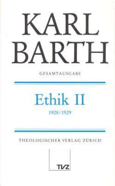 Gesamtausg.10 Ethik.2 - K. Barth - Other -  - 9783290162047 - December 31, 1978