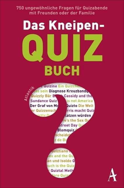 Cover for Eule · Das Kneipenquiz-Buch (Buch)