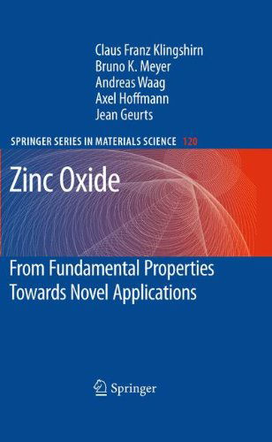 Cover for Claus F. Klingshirn · Zinc Oxide: From Fundamental Properties Towards Novel Applications - Springer Series in Materials Science (Paperback Book) [2010 edition] (2012)