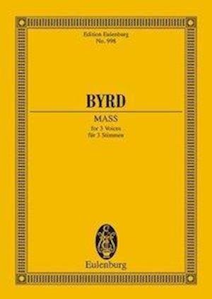 Cover for William Byrd · Mass in F Major (Paperback Book) (1982)