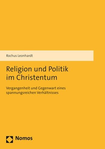 Cover for Leonhardt · Religion und Politik im Chris (Bok) (2017)