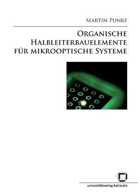 Cover for Martin Punke · Organische Halbleiterbauelemente fur mikrooptische Systeme (Paperback Book) (2014)