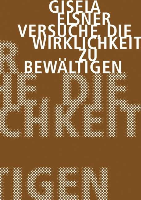 Cover for Elsner · Versuche,die Wirklichkeit zu bew (Book)